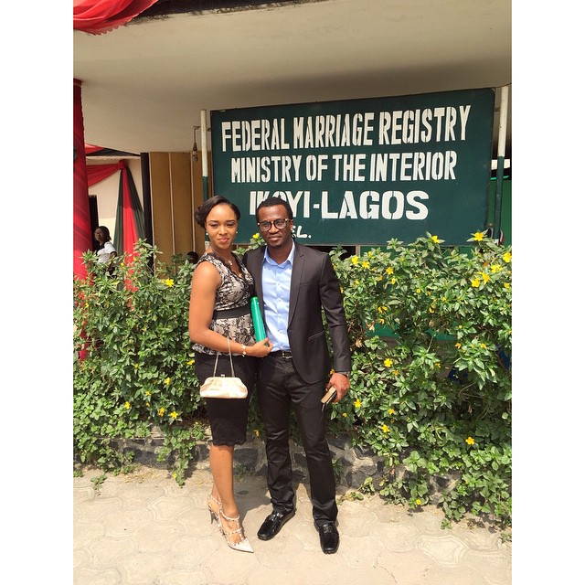 Paul and Anita Okoye ikoyi Registry LoveweddingsNG8