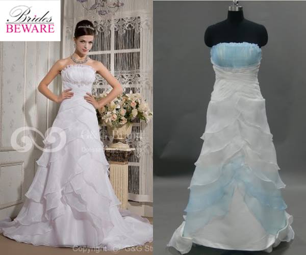 Wedding Dress - What You Ordered vs What Came1