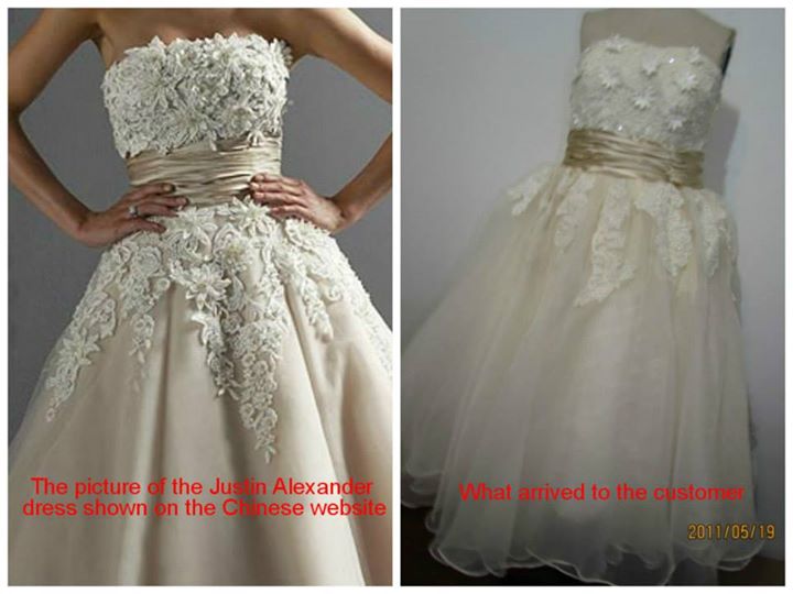 Wedding Dress - What You Ordered vs What Came13