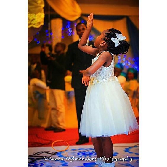 Little Children at Nigerian Weddings Akara Ogheneworo Photography LoveWeddingsNG