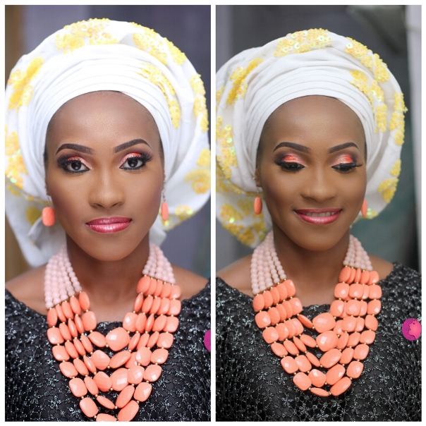 Nigerian Bridal Inspiration - Makeup by Ashabee LoveweddingsNG