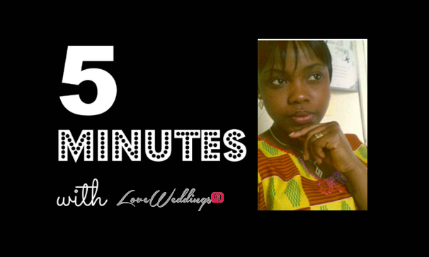 5 minutes with Ifedolapo Hadassah Bridals LoveweddingsNG