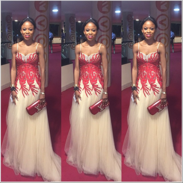 AMVCA 2015 - Mariam Adeyemi LoveweddingsNG Red Carpet to Aisle