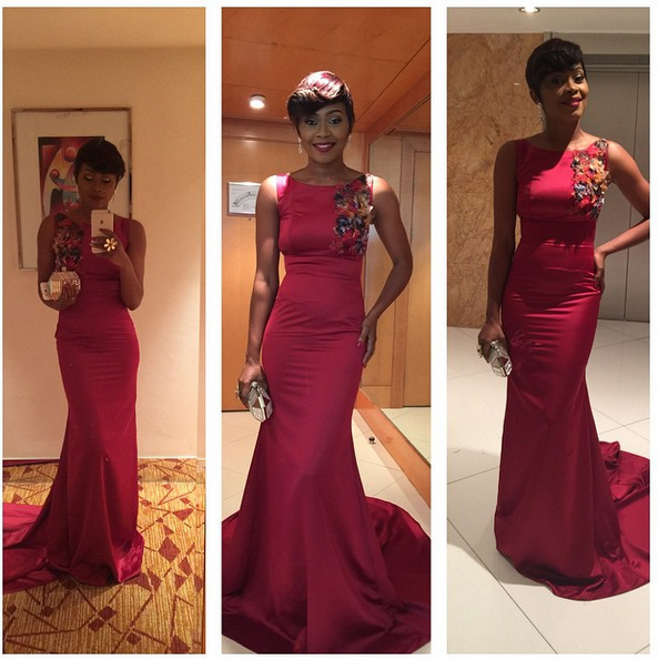 AMVCA 2015 - Tana Adelana LoveweddingsNG Red Carpet to Aisle