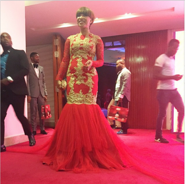 AMVCA 2015 - Tonto Dikeh LoveweddingsNG Red Carpet to Aisle