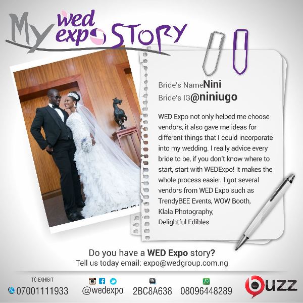 LoveweddingsNG Wed Expo Story - Nini