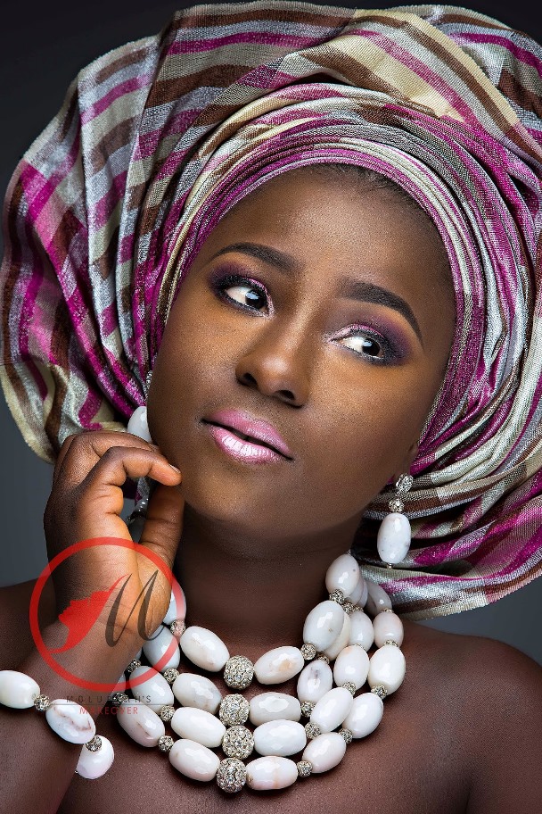 Nigerian Traditional Bridal Makeup Molurlahs Makeover LoveweddingsNG12