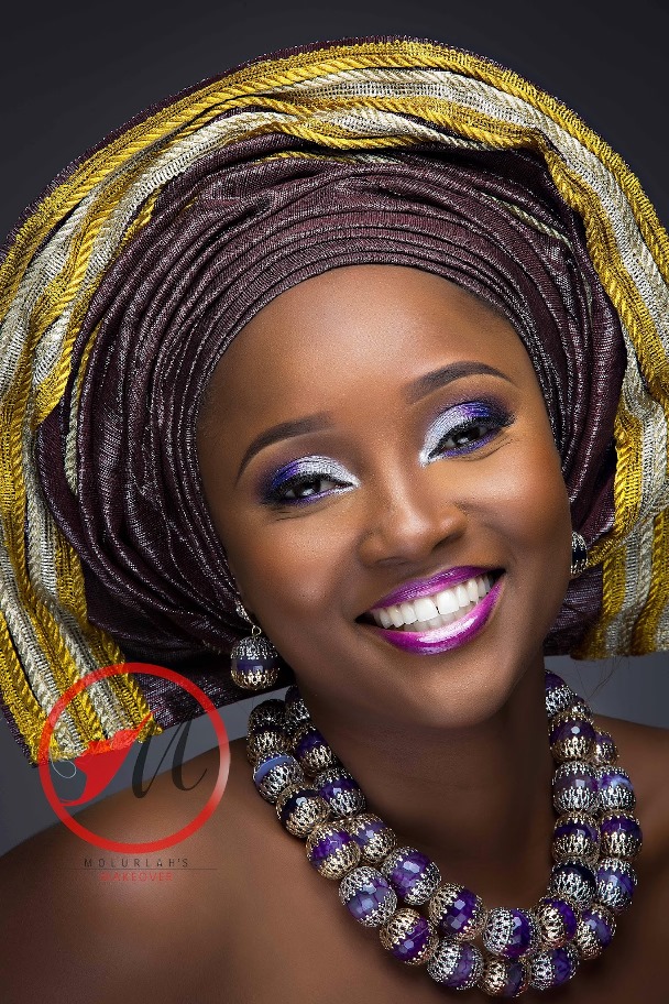 Nigerian Traditional Bridal Makeup Molurlahs Makeover LoveweddingsNG8