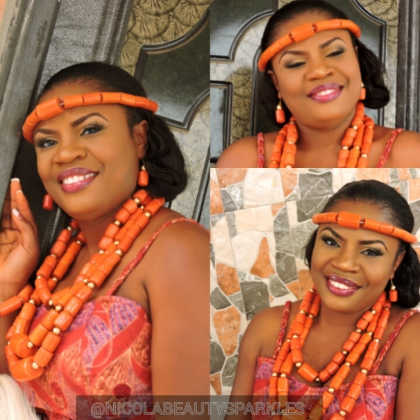 Nigerian Traditional Bride Nicola Beauty Sparkles LoveweddingsNG