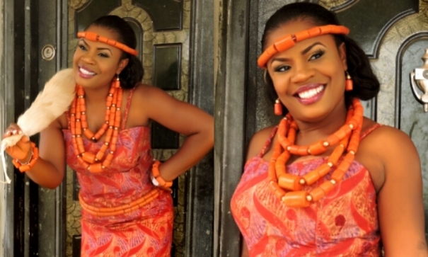Nigerian Traditional Bride Nicola Beauty Sparkles LoveweddingsNG1