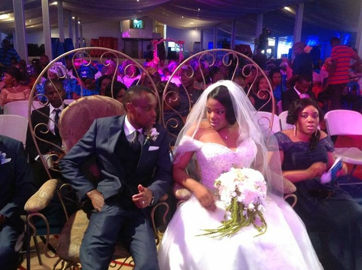 Stephen Keshis daughter - Ifeyinwa weds Emeke Enyihor LoveweddingsNG11