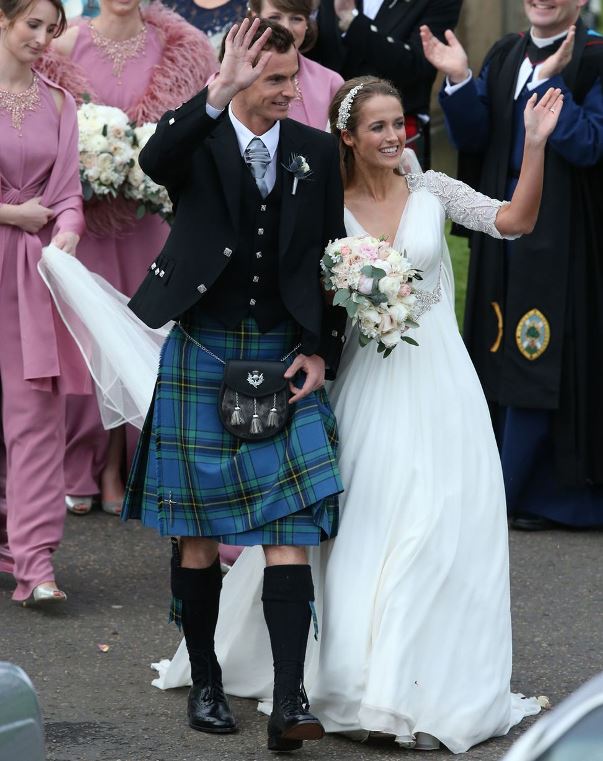 Andy Murray and Kim Sears LoveweddingsNG19