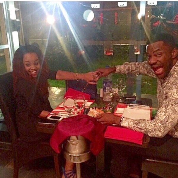 Ebuka Cynthia Engaged LoveweddingsNG