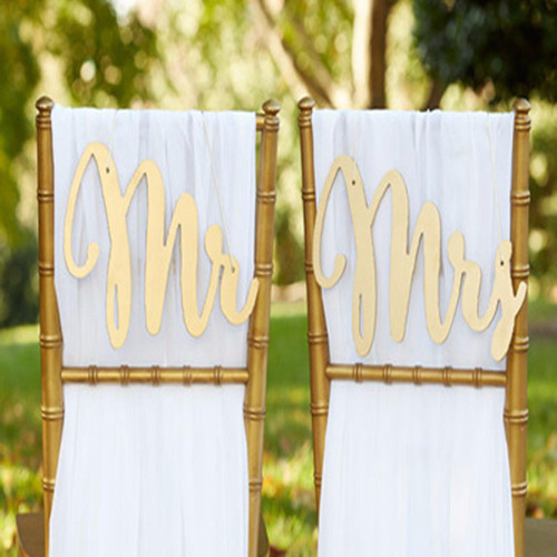 The Artisans Gift Company Anniversary LoveweddingsNG - Mr. & Mrs. Chair Backers