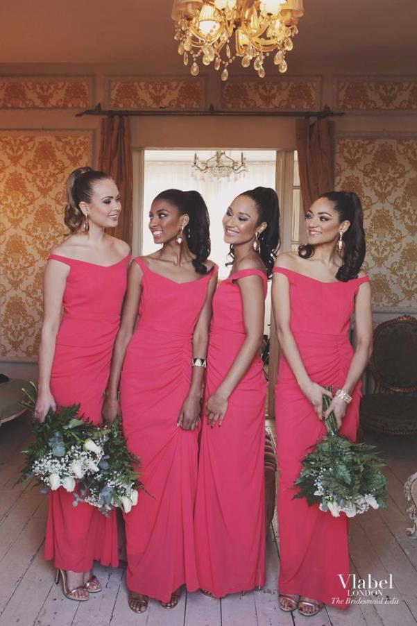 VLabel London The Bridesmaids Edit - Pink LoveweddingsNG