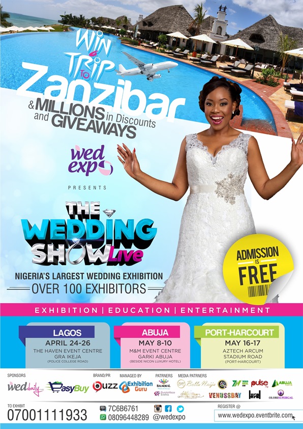 Wedexpo Zanzibar Flyer LoveweddingsNG