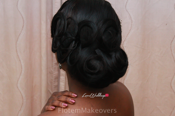 Nigerian Bridal Hair Inspiration Flotem Makeovers LoveweddingsNG14