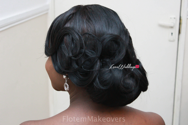 Nigerian Bridal Hair Inspiration Flotem Makeovers LoveweddingsNG18
