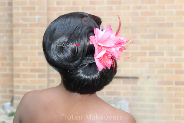 Nigerian Bridal Hair Inspiration Flotem Makeovers LoveweddingsNG20