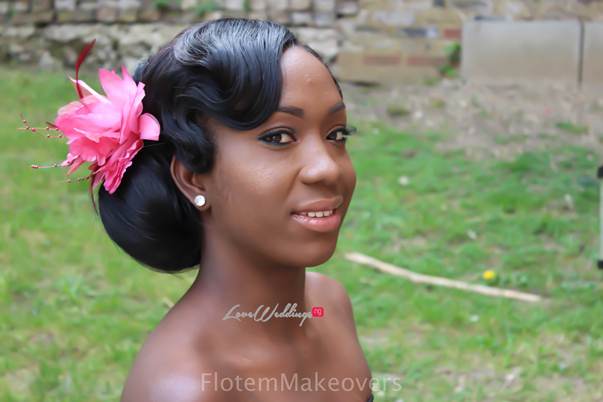 Nigerian Bridal Hair Inspiration Flotem Makeovers LoveweddingsNG21
