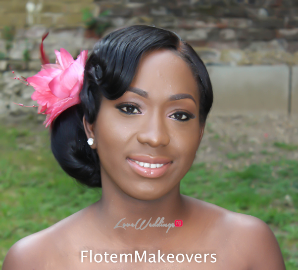 Nigerian Bridal Hair Inspiration Flotem Makeovers LoveweddingsNG22