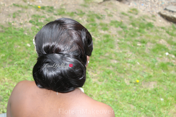 Nigerian Bridal Hair Inspiration Flotem Makeovers LoveweddingsNG27