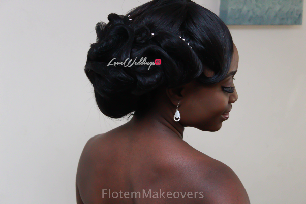 Nigerian Bridal Hair Inspiration Flotem Makeovers LoveweddingsNG3