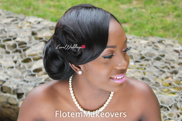 Nigerian Bridal Hair Inspiration Flotem Makeovers LoveweddingsNG33
