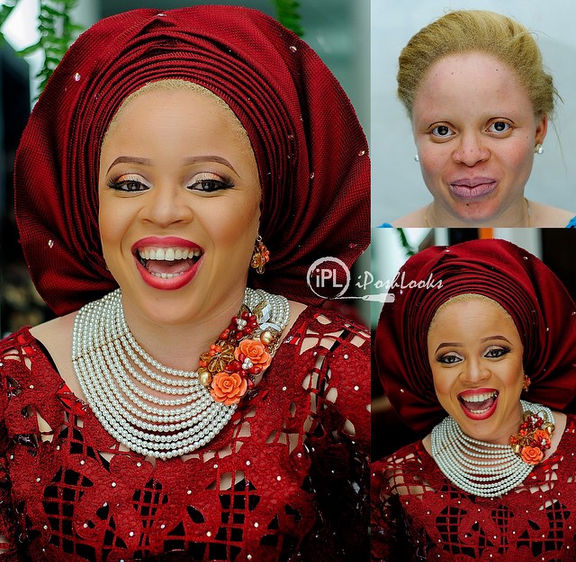 LoveweddingsNG Before and After IPosh Looks1