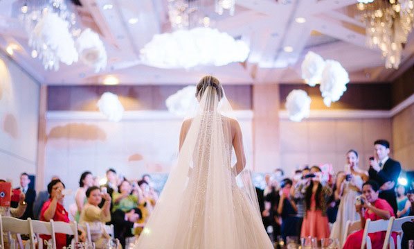 LoveweddingsNG Bride Walking Down The Aisle