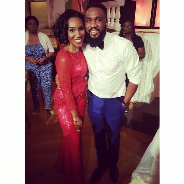 Gbenro Ajibade Osas Ighodaro White Wedding LoveweddingsNG - Eunice Omole, Praiz Adejo