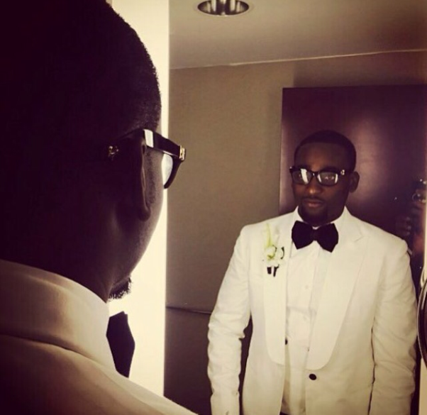 Gbenro Ajibade Osas Ighodaro White Wedding LoveweddingsNG11