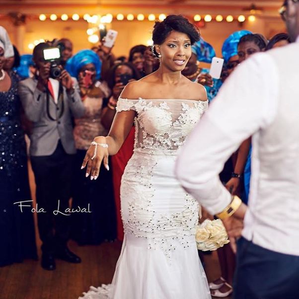 Gbenro Ajibade Osas Ighodaro White Wedding LoveweddingsNG16