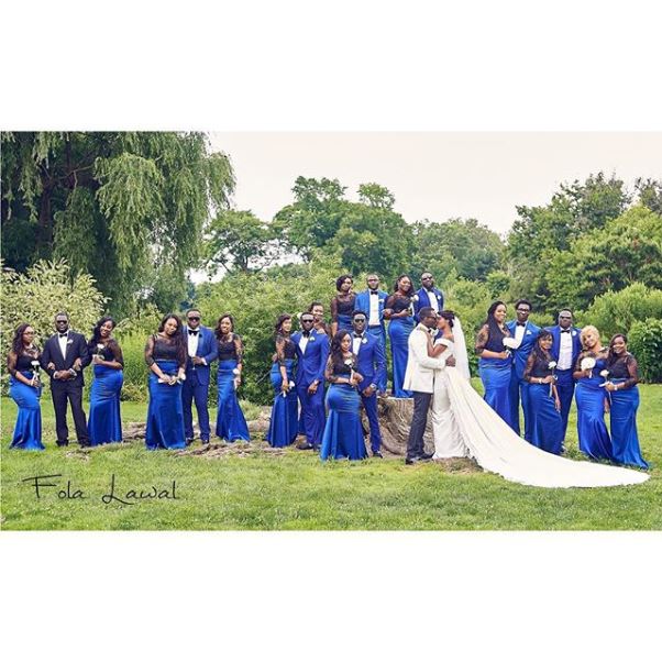 Gbenro Ajibade Osas Ighodaro White Wedding LoveweddingsNG19