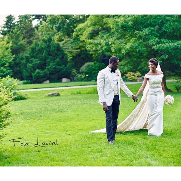 Gbenro Ajibade Osas Ighodaro White Wedding LoveweddingsNG21