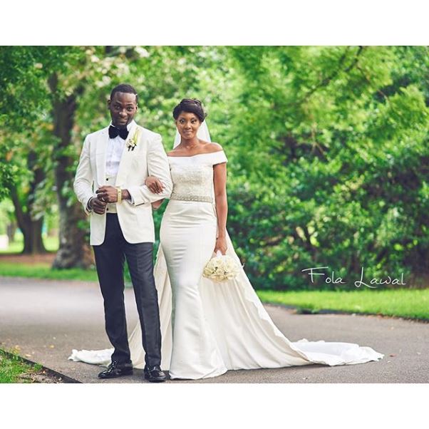 Gbenro Ajibade Osas Ighodaro White Wedding LoveweddingsNG23