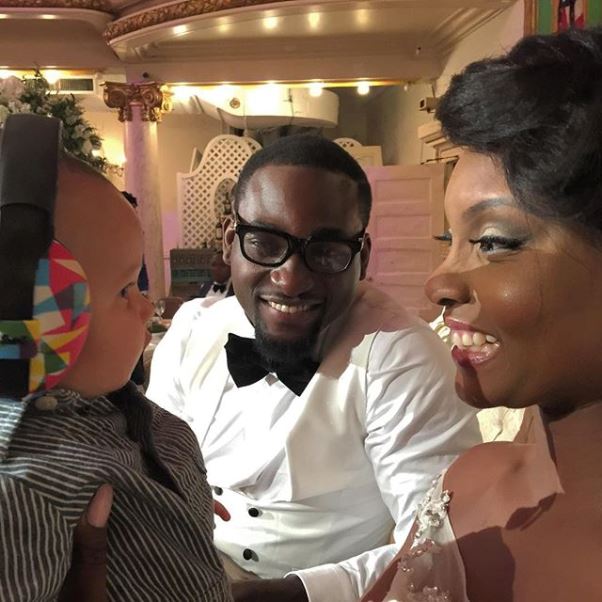 Gbenro Ajibade Osas Ighodaro White Wedding LoveweddingsNG3