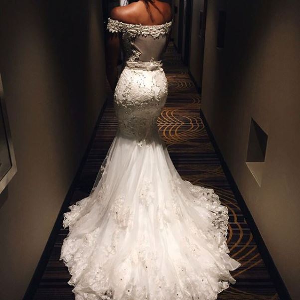 Gbenro Ajibade Osas Ighodaro White Wedding LoveweddingsNG6