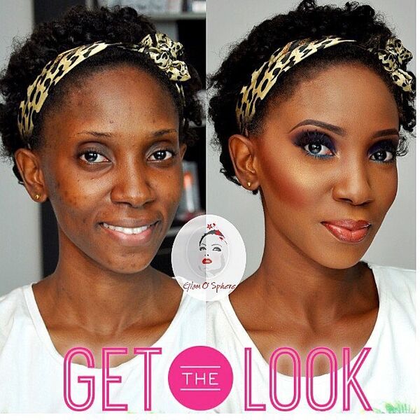 LoveweddingsNG Before and After - Glam O Sphere