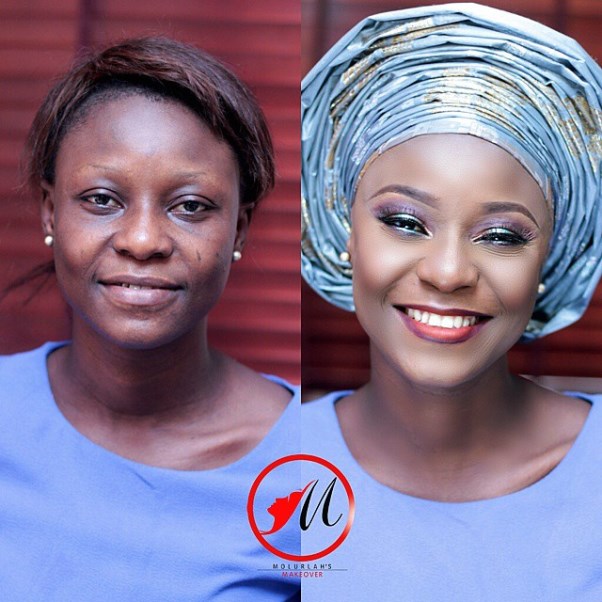 LoveweddingsNG Before and After Molurlahs Makeover