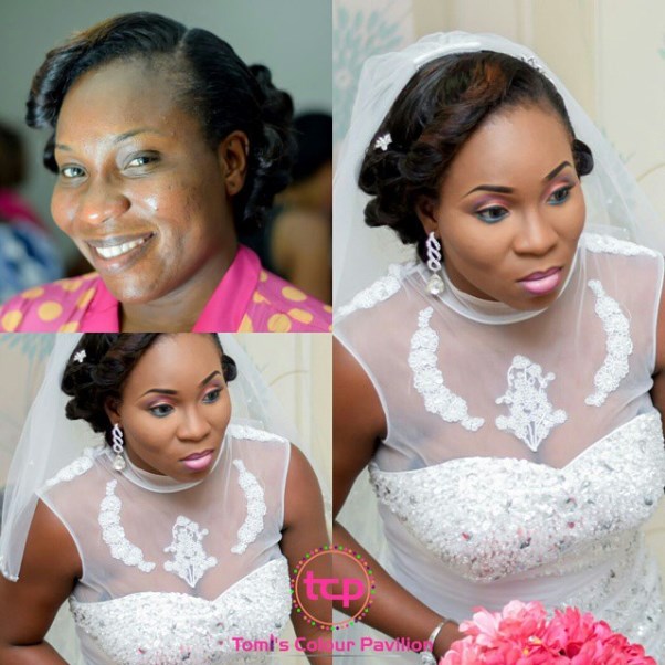 LoveweddingsNG Before and After Tomis Colour Pavilion