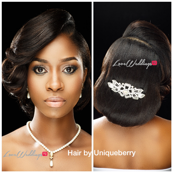 Nigerian Bridal Hair Inspiration Uniqueberry Hair - LoveweddingsNG4
