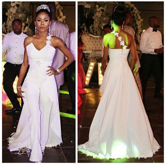 Nigerian Bridal Jumpsuit LoveWeddingsNG 2