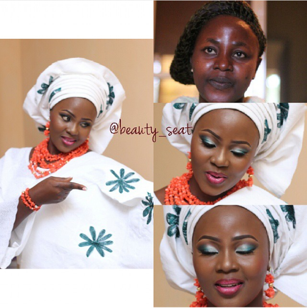 LoveweddingsNG Before and After - Beauty Seat