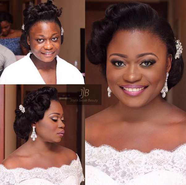 LoveweddingsNG Before and After - Joyce Jacob Beauty