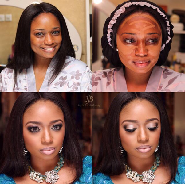 LoveweddingsNG Before and After - Joyce Jacob Beauty2