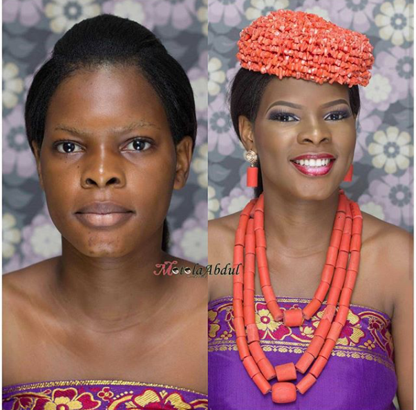 LoveweddingsNG Before and After - Motola Abdul