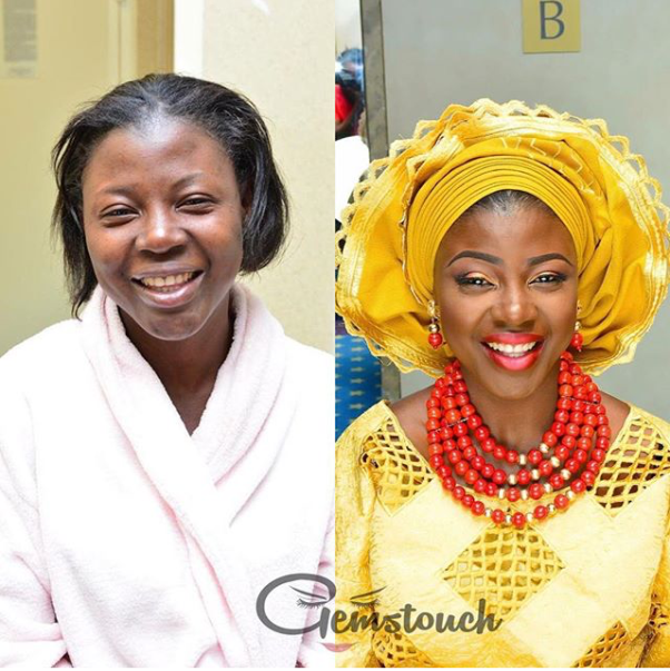 LoveweddingsNG Before meets After - Gemstouch