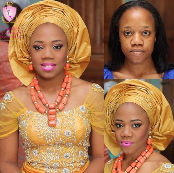 LoveweddingsNG Before meets After - Pushies Makeover