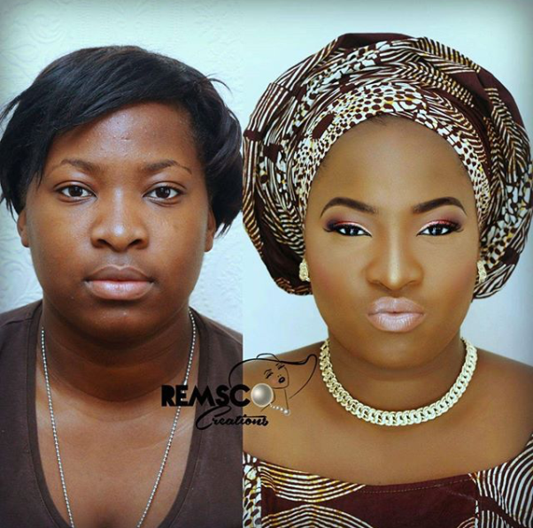 LoveweddingsNG Before meets After - Remsco Creations
